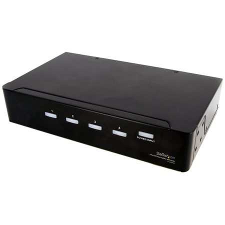 STARTECH.COM 4 Port DVI Video Splitter with Audio ST124DVIA